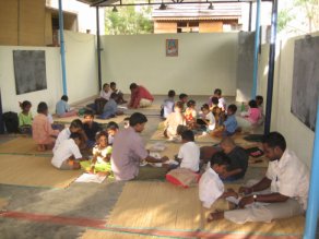 View of Shanti Children Project Tuition Center